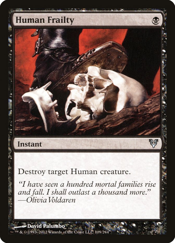 Human Frailty [Avacyn Restored] | Good Games Morley