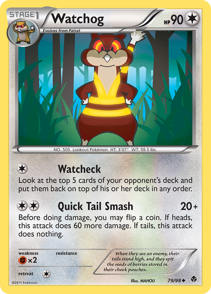 Watchog (79/98) [Black & White: Emerging Powers] | Good Games Morley