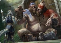 Ettin Art Card [Dungeons & Dragons: Adventures in the Forgotten Realms Art Series] | Good Games Morley