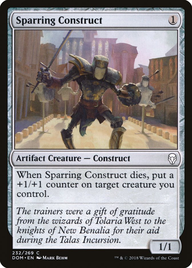 Sparring Construct [Dominaria] | Good Games Morley