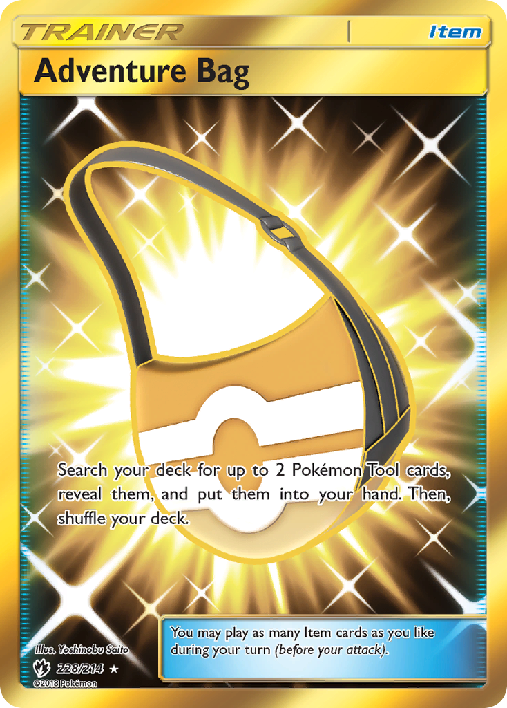 Adventure Bag (228/214) [Sun & Moon: Lost Thunder] | Good Games Morley