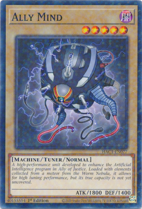 Ally Mind (Duel Terminal) [HAC1-EN077] Common | Good Games Morley