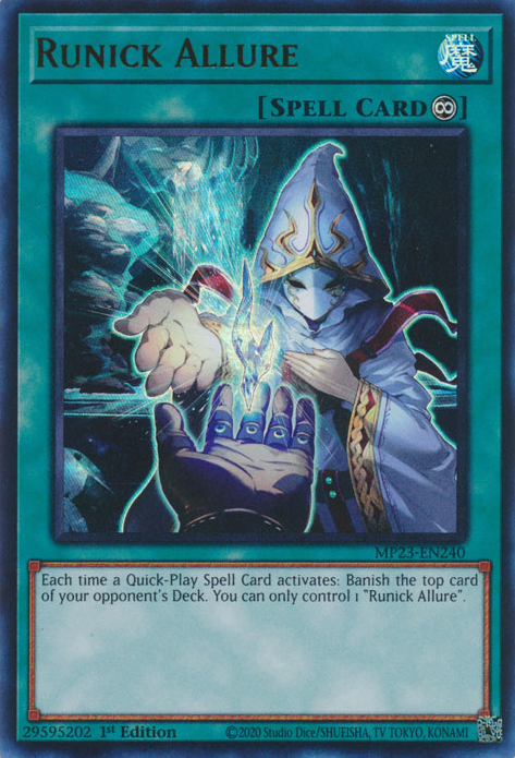 Runick Allure [MP23-EN240] Ultra Rare | Good Games Morley
