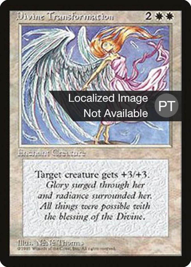 Divine Transformation [Fourth Edition (Foreign Black Border)] | Good Games Morley