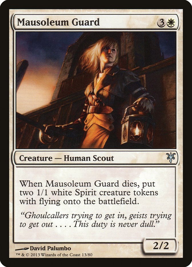 Mausoleum Guard [Duel Decks: Sorin vs. Tibalt] | Good Games Morley