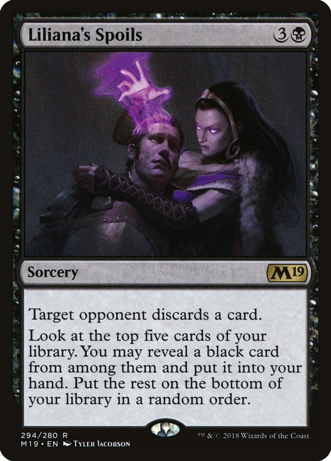 Liliana's Spoils [Core Set 2019] | Good Games Morley