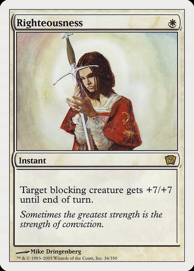 Righteousness [Ninth Edition] | Good Games Morley