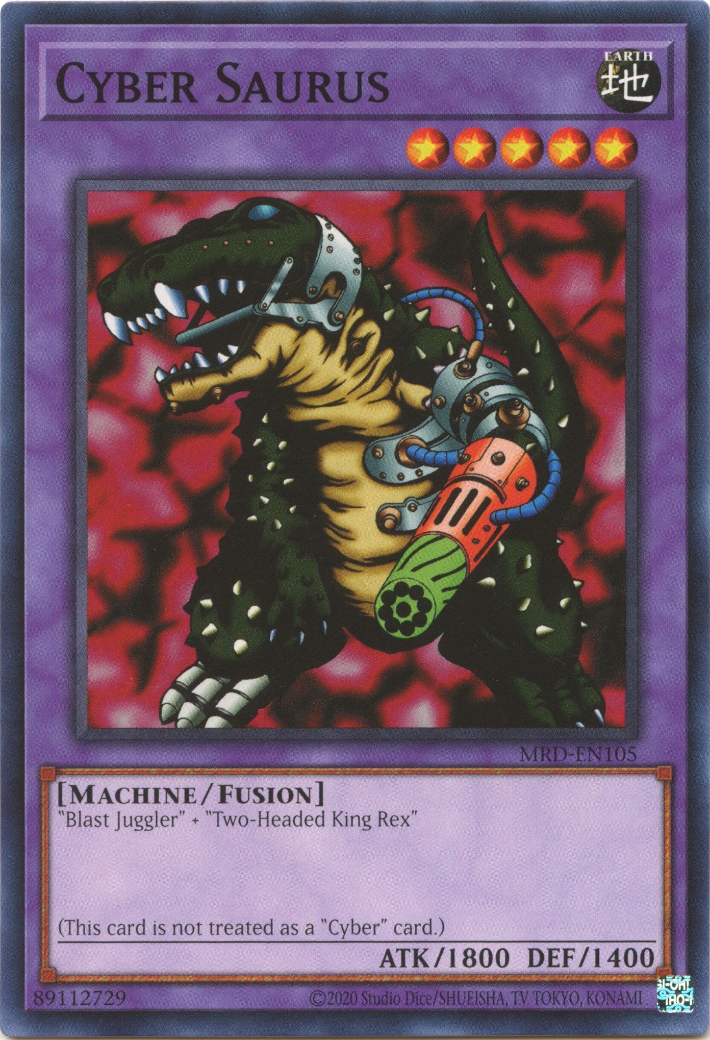 Cyber Saurus (25th Anniversary) [MRD-EN105] Common | Good Games Morley