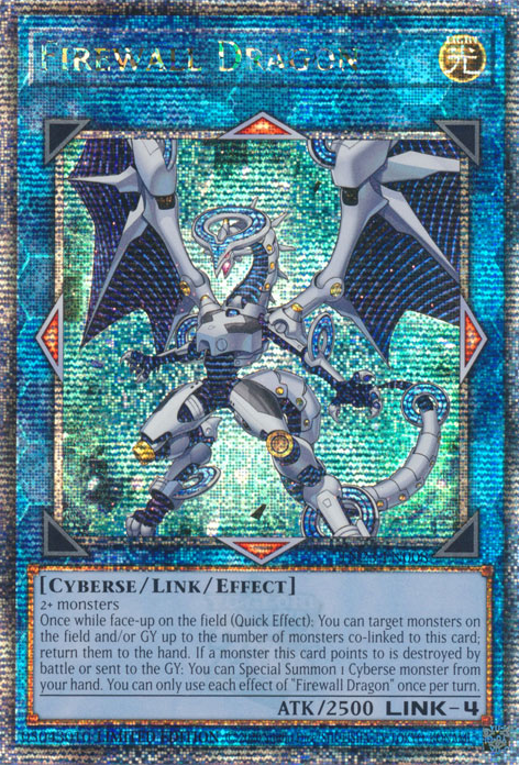 Firewall Dragon [TN23-EN008] Quarter Century Secret Rare | Good Games Morley