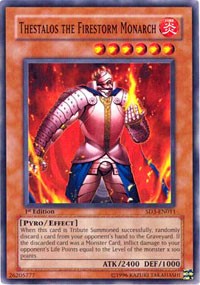 Thestalos the Firestorm Monarch [SD3-EN011] Common | Good Games Morley