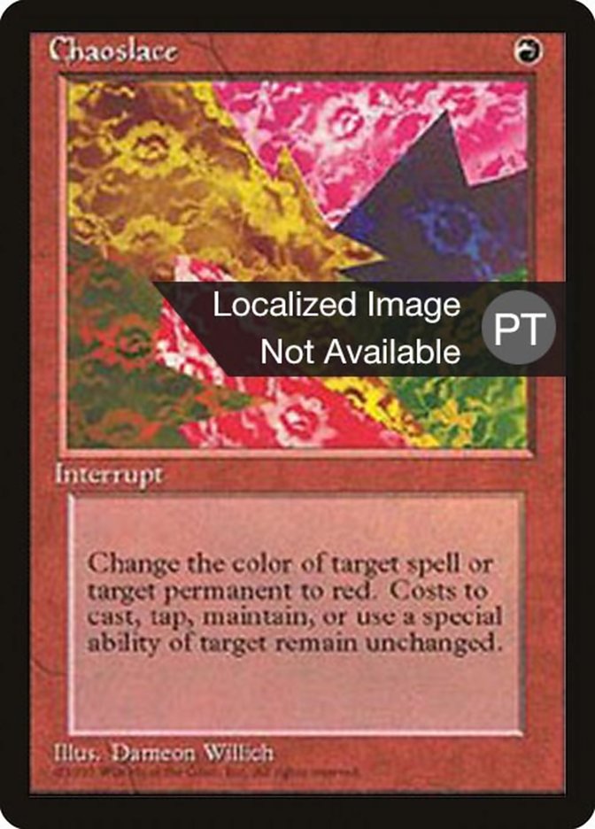 Chaoslace [Fourth Edition (Foreign Black Border)] | Good Games Morley