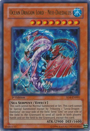 Ocean Dragon Lord - Neo Daedalus [SD4-EN001] Ultra Rare | Good Games Morley