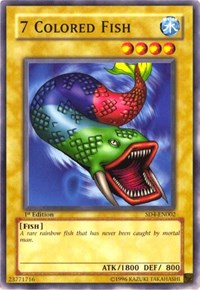 7 Colored Fish [SD4-EN002] Common | Good Games Morley