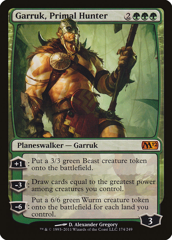 Garruk, Primal Hunter [Magic 2012] | Good Games Morley