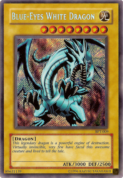 Blue-Eyes White Dragon [BPT-009] Secret Rare | Good Games Morley