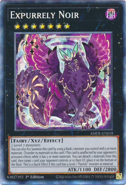Expurrely Noir [AMDE-EN018] Collector's Rare | Good Games Morley