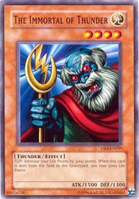 The Immortal of Thunder [DB2-EN059] Common | Good Games Morley