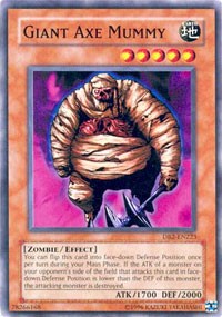 Giant Axe Mummy [DB2-EN223] Common | Good Games Morley