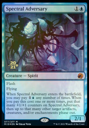 Spectral Adversary [Innistrad: Midnight Hunt Prerelease Promos] | Good Games Morley