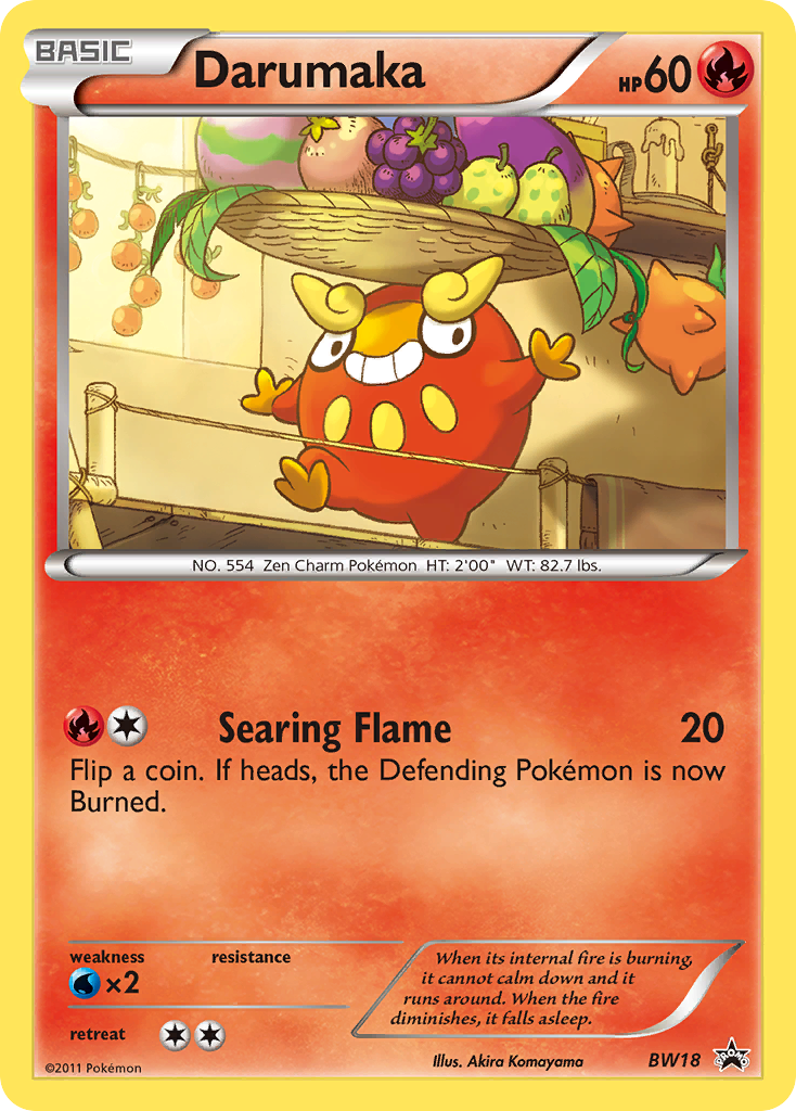 Darumaka (BW18) [Black & White: Black Star Promos] | Good Games Morley