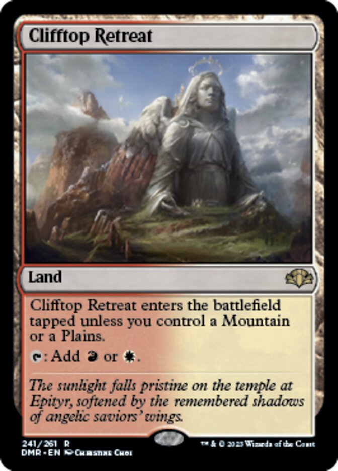 Clifftop Retreat [Dominaria Remastered] | Good Games Morley
