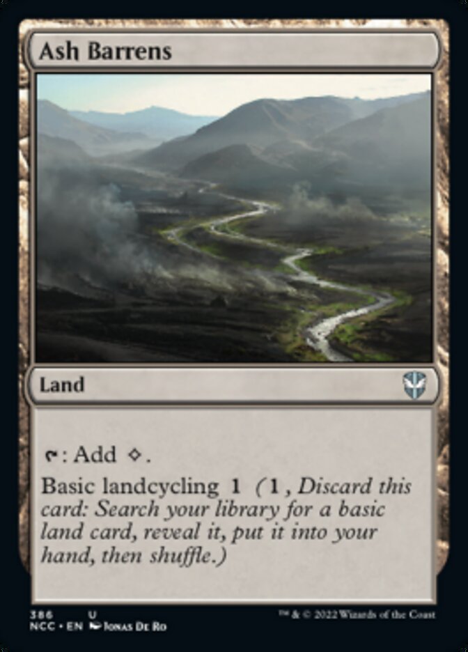 Ash Barrens [Streets of New Capenna Commander] | Good Games Morley
