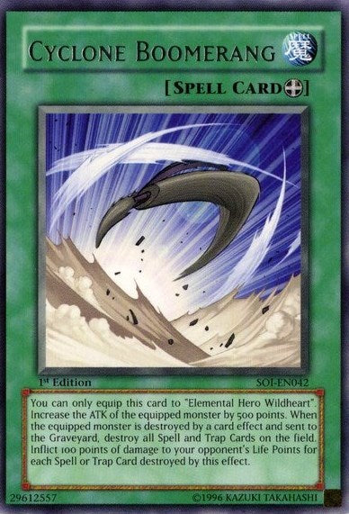 Cyclone Boomerang [SOI-EN042] Rare | Good Games Morley