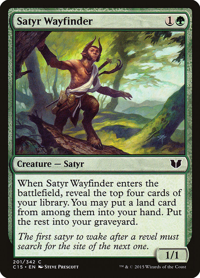 Satyr Wayfinder [Commander 2015] | Good Games Morley