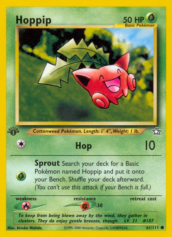 Hoppip (61/111) [Neo Genesis 1st Edition] | Good Games Morley