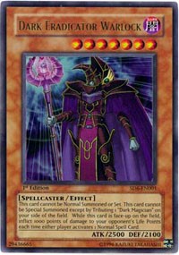 Dark Eradicator Warlock [SD6-EN001] Ultra Rare | Good Games Morley