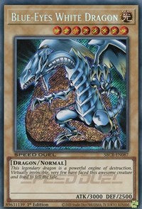 Blue-Eyes White Dragon (Secret) [SBCB-EN087] Secret Rare | Good Games Morley