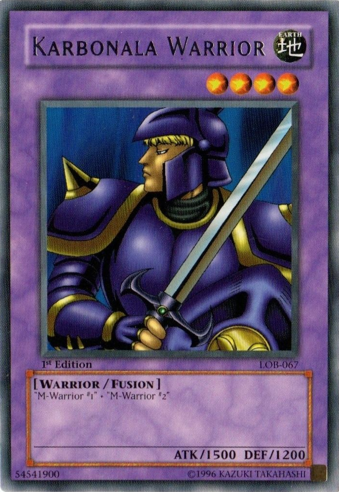 Karbonala Warrior [LOB-067] Rare | Good Games Morley