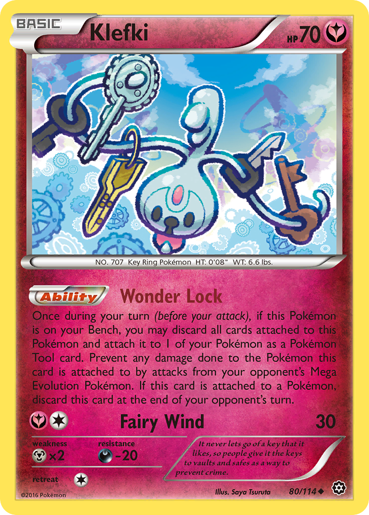 Klefki (80/114) [XY: Steam Siege] | Good Games Morley