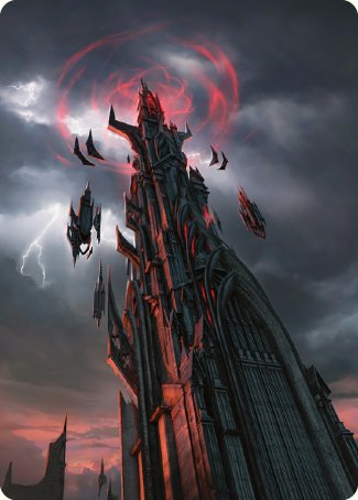 Barad-dur Art Card [The Lord of the Rings: Tales of Middle-earth Art Series] | Good Games Morley