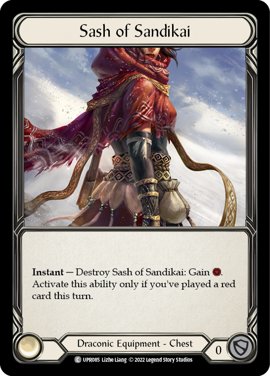 Sash of Sandikai [UPR085] (Uprising)  Cold Foil | Good Games Morley