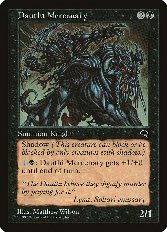 Dauthi Mercenary [Tempest] | Good Games Morley