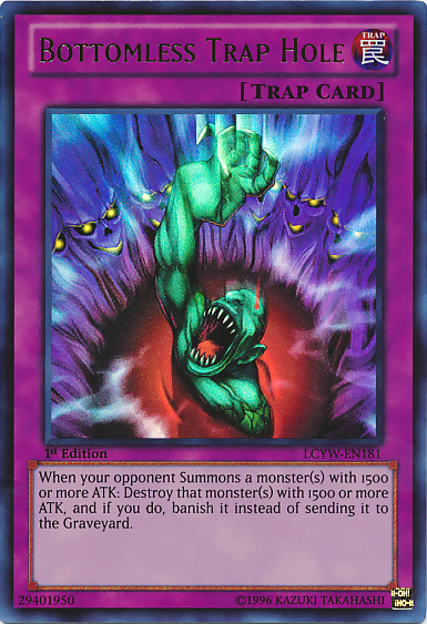 Bottomless Trap Hole [LCYW-EN181] Ultra Rare | Good Games Morley