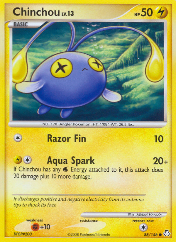 Chinchou (88/146) [Diamond & Pearl: Legends Awakened] | Good Games Morley