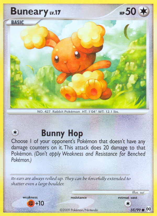 Buneary (55/99) [Platinum: Arceus] | Good Games Morley