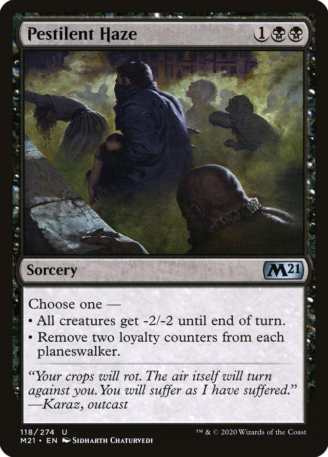 Pestilent Haze [Core Set 2021] | Good Games Morley