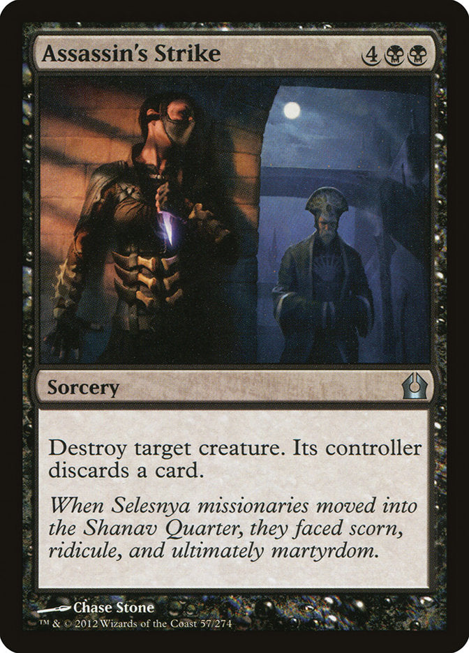 Assassin's Strike [Return to Ravnica] | Good Games Morley