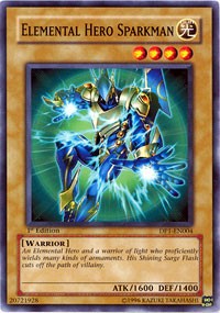 Elemental Hero Sparkman [DP1-EN004] Common | Good Games Morley
