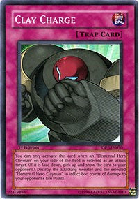 Clay Charge [DP1-EN030] Super Rare | Good Games Morley