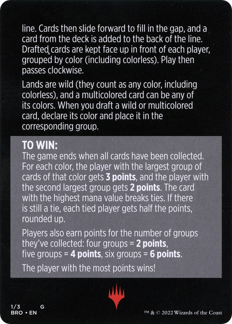 Mishra's Manufactory (Magic Minigame) [The Brothers' War Minigame] | Good Games Morley