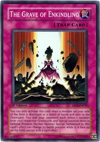 The Grave of Enkindling [DP2-EN030] Super Rare | Good Games Morley