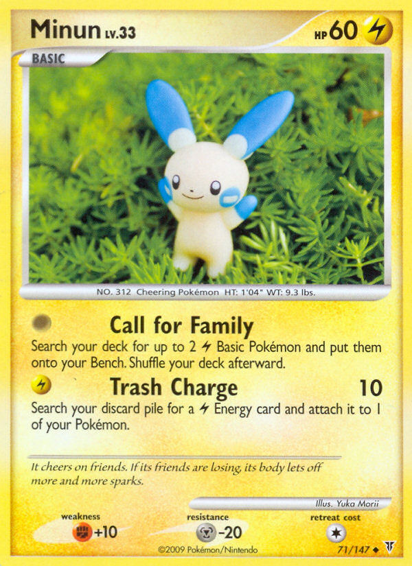 Minun (71/147) [Platinum: Supreme Victors] | Good Games Morley