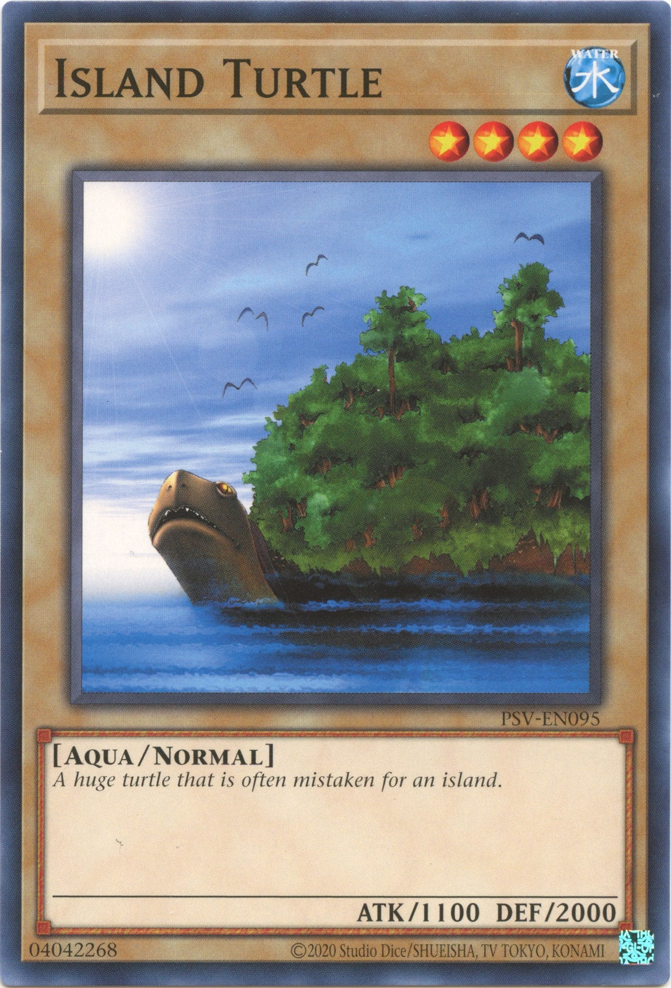 Island Turtle (25th Anniversary) [PSV-EN095] Common | Good Games Morley