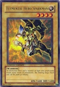 Elemental HERO Sparkman [YSD-ENS01] Ultra Rare | Good Games Morley