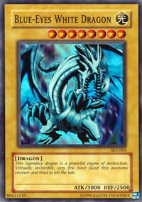 Blue-Eyes White Dragon [SKE-001] Super Rare | Good Games Morley