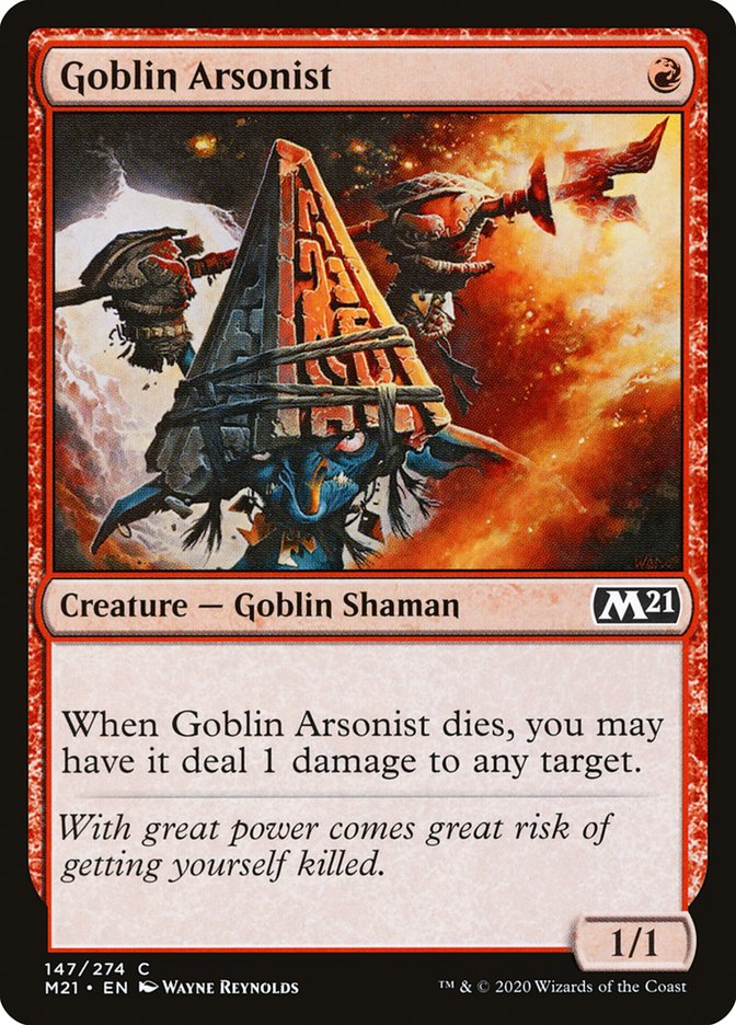 Goblin Arsonist [Core Set 2021] | Good Games Morley